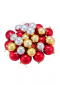 Набор шаров R210 36 шт (красный, золото, серебро)