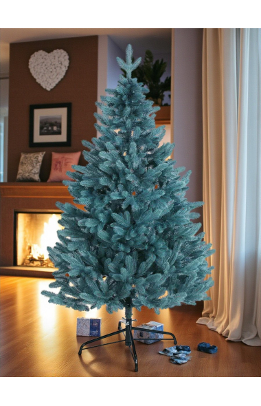 Елка Литая Голубая 150