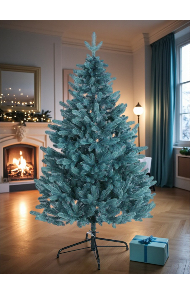 Елка Литая Голубая 150