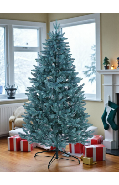 Елка Литая Голубая Элит 180