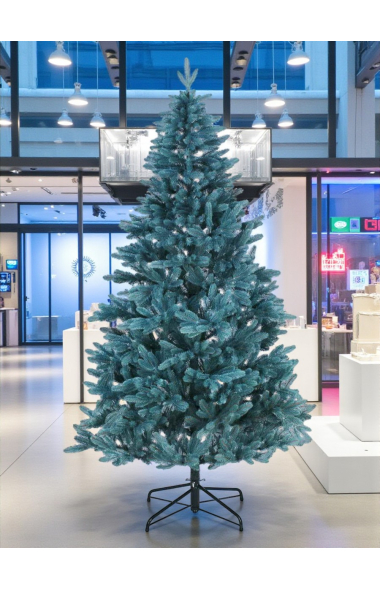 Елка Литая Голубая Элит 210