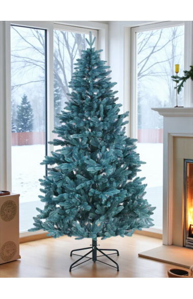 Елка Литая Голубая Элит 210